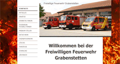 Desktop Screenshot of feuerwehr-grabenstetten.de